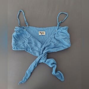 Mumu bra/crop top with front tie